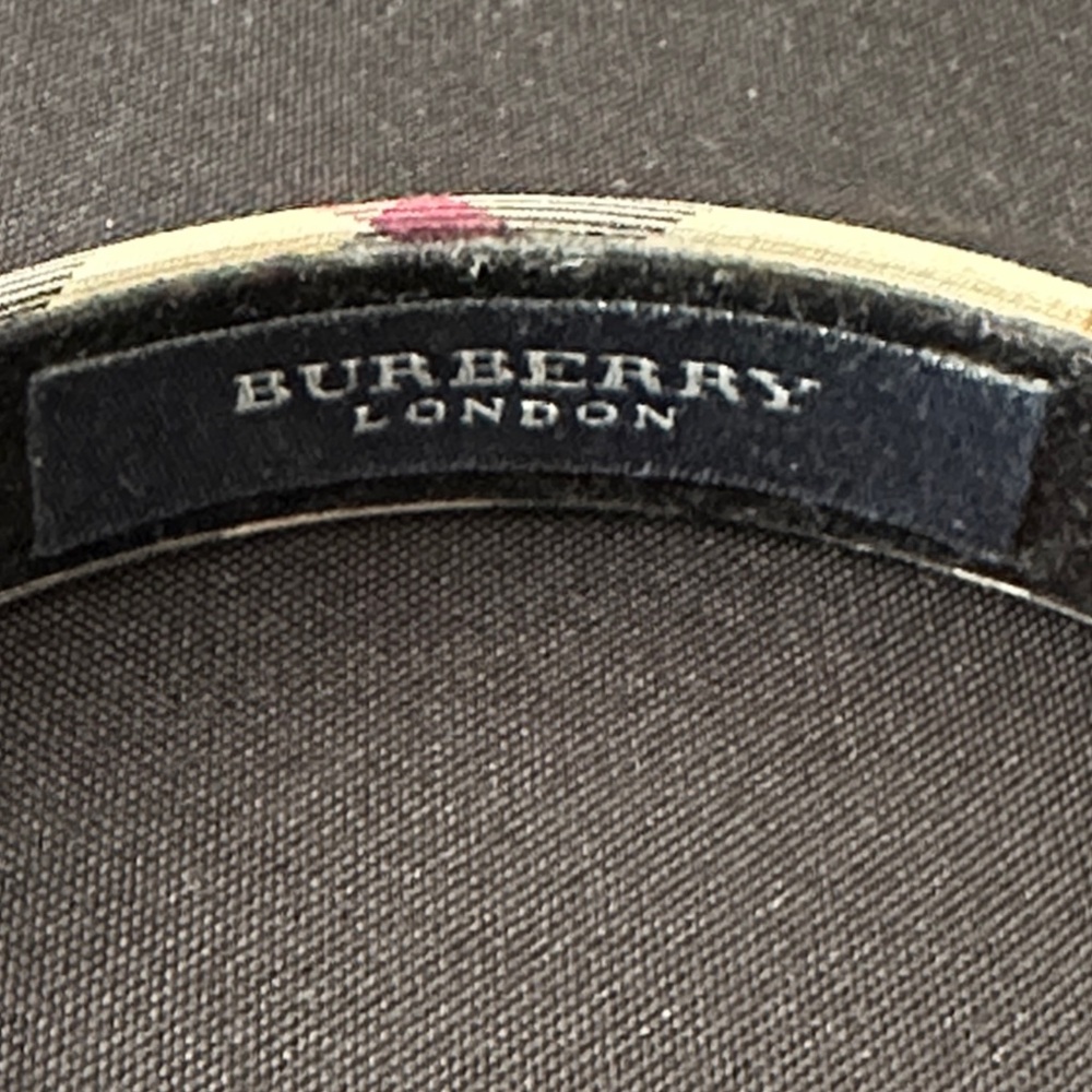Women’s Vintage Burberry Headband circa 2006, EUC, novacheck plaid - Picture 2 of 2